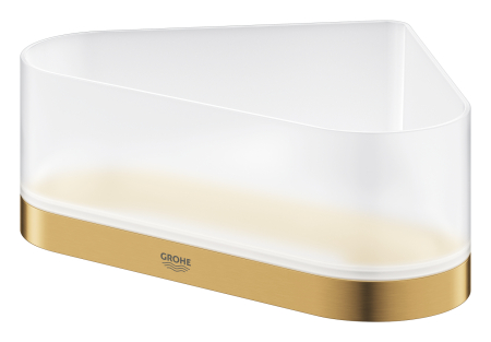 Raft de colt Grohe 41038GN0, Selection, montare pe perete, ABS/Metal, mat, auriu [1]