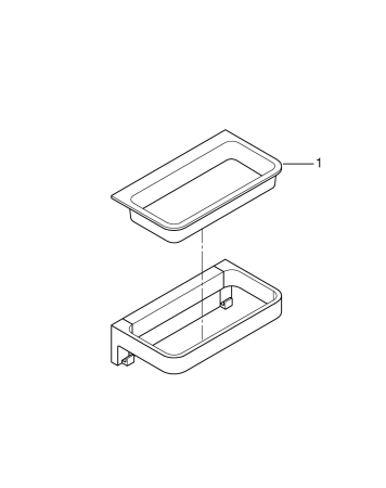 Raft Grohe 411072430, baie Start Cube, tip instalare pe perete, design modern, fixare sigura, negru [3]