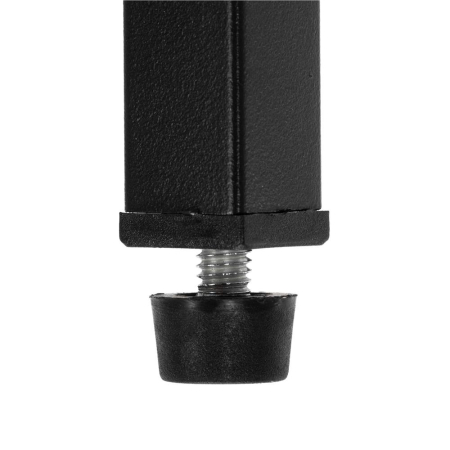 Raft multifunctional cu 2 polite si blat superior pentru depozitare, structura metalica rezistenta din otel si rafturi din MDF, picioare reglabile ant [13]