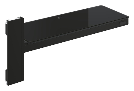 Accesorii baie - Raft sistem dus Grohe 101677KF00, SPA Aqua Pure, 231 x 91 mm, metal/acril, mat, negru