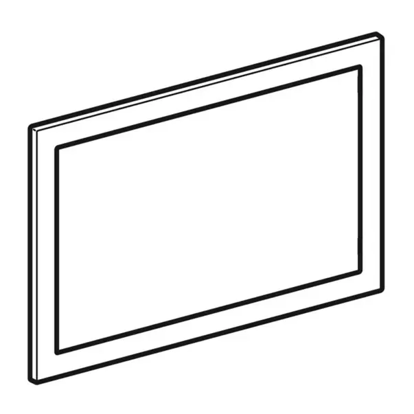 Rama clapeta de actionare Geberit Sigma60 crom lucios [1]