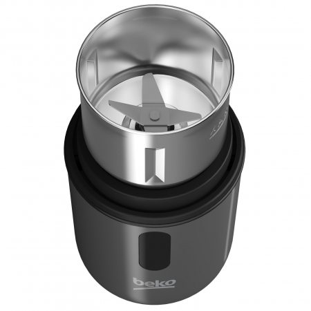 Rasnita de cafea Beko CO8460, 180 W, inox, 4 lame, capacitate 53 g, siguranta automata, bol din inox, Negru [1]