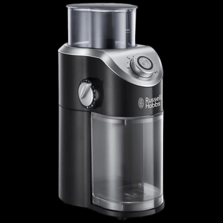 Rasnita de cafea Russell Hobbs Classics, lame inox, capacitate 70g, macinare reglabila, functie impuls, argintiu [1]