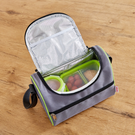 Recipient pentru smoothie Tefal MasterSeal To Go N1071510, 450 ml, 100% etans, capac cu clips, verde [3]