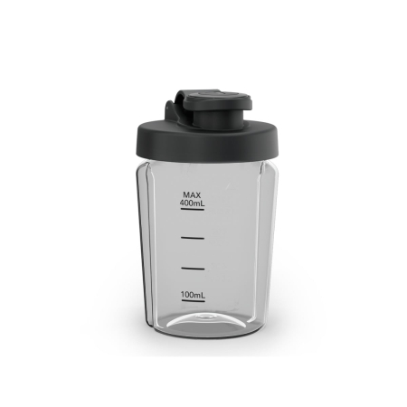 Ustensile bucatarie - Recipient portabil Tefal XF1908E0, 400 ml, Tritan®, compatibil cu blenderele Tefal Blend Up, seriile BL19xx, transparent