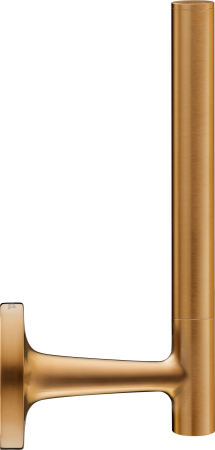 Baie - Rezerva hartie Duravit 0099390400, igienica Starck T, tip instalare pe perete, numar orificii instalare 2, bronz