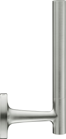 Baie - Rezerva hartie Duravit 0099397000, igienica Starck T, tip instalare pe perete, numar orificii instalare 2, otel satinat