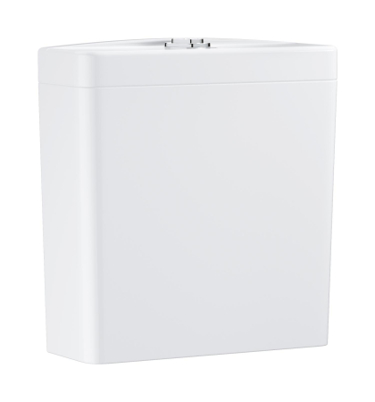 Rezervoare aparente - Rezervor aplicat Grohe 39912000, 184 mm, 380 mm, 409 mm, pe wc, inferioara zona alimentare, interior zona montaj, Alb