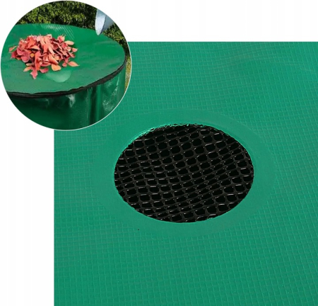 Rezervor colectare apa ploaie 750L pliabil, PVC rezistent UV, robinet filtru capac fermoar, 6 tevi sustinere, 100x103 cm [3]