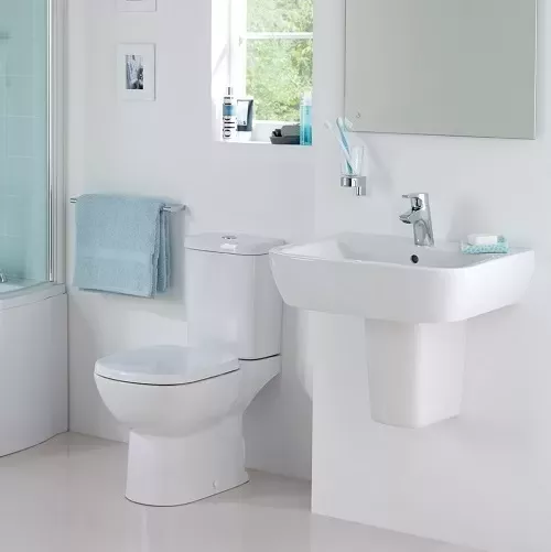 Rezervor Ideal Standard Tempo, aparent, alimentare laterala, ceramic, alb, T427401 [2]