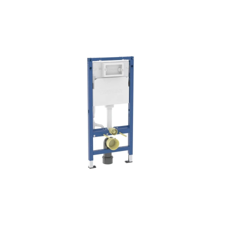 Baie - Rezervor incastrat Geberit Delta 100, h-112 cm adancime 12 cm si cadru cu actionare frontala