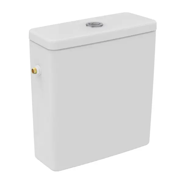 Rezervoare aparente - Rezervor pe vas WC Ideal Standard I.life S cu alimentare laterala alb lucios