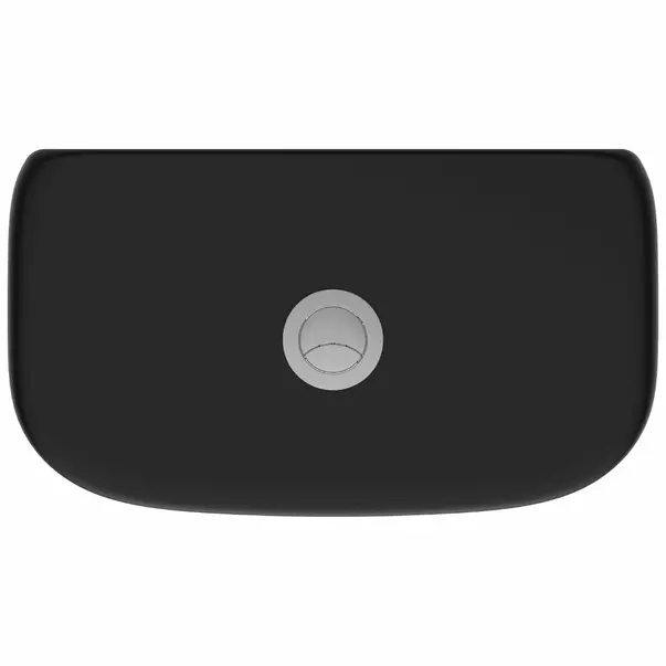 Rezervor pe vas wc Ideal Standard Tesi negru mat cu alimentare inferioara [3]