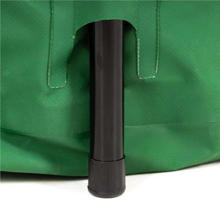Rezervor pliabil pentru colectarea apei de ploaie, 500 L, PVC 1000D, cu 2 robinete si sistem preaplin, verde [25]