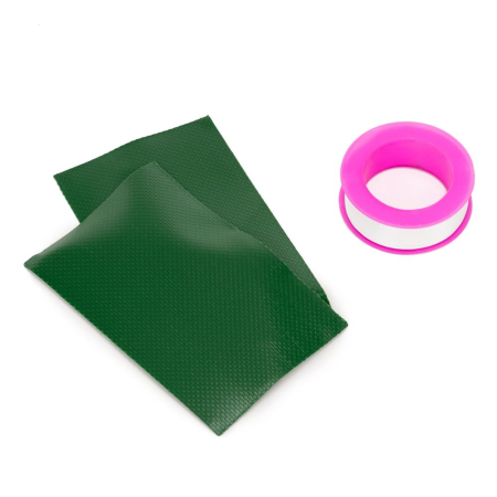 Rezervor pliabil pentru colectarea apei de ploaie, 500 L, PVC 1000D, cu 2 robinete si sistem preaplin, verde [19]