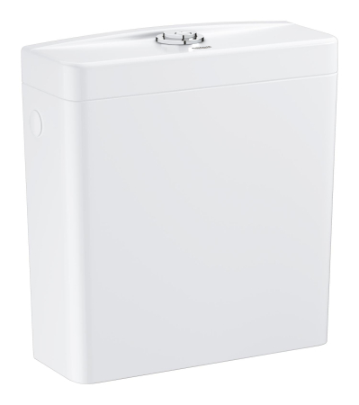Rezervor WC Grohe 39911000, aplicat Bau Ceramic, montaj pe wc, zona alimentare lateral, dubla spalare, alb [2]