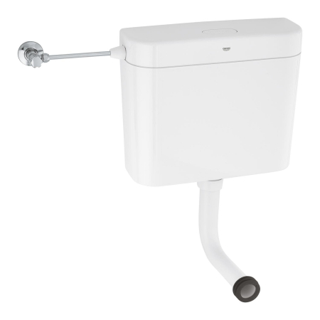 Rezervor WC podea Grohe 37355SH0, pe perete, universal, valva, plastic, alb [1]