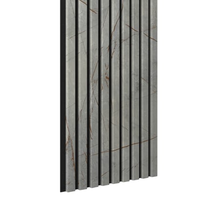 Riflaje - Riflaj MDF decorativ LDA PREMIUM de tip Panou Acustic, Marmura cu insertii aurii, 260x40 cm