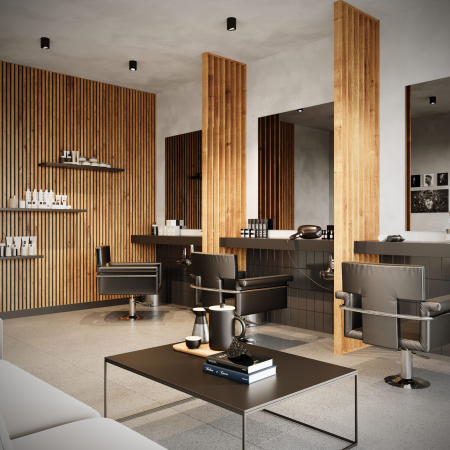 Riflaj perete despartitor MDF, LDA PREMIUM, Stejar Royal, 275x58 cm [3]