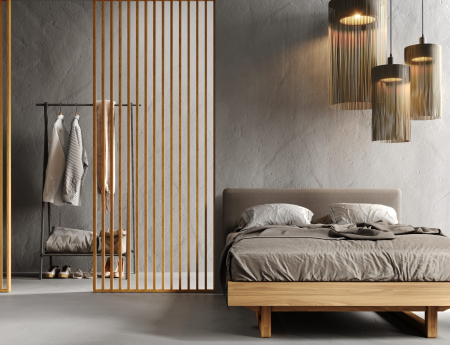 Riflaj perete despartitor MDF, LDA PREMIUM, Stejar Saragossa, 275x58 cm [6]