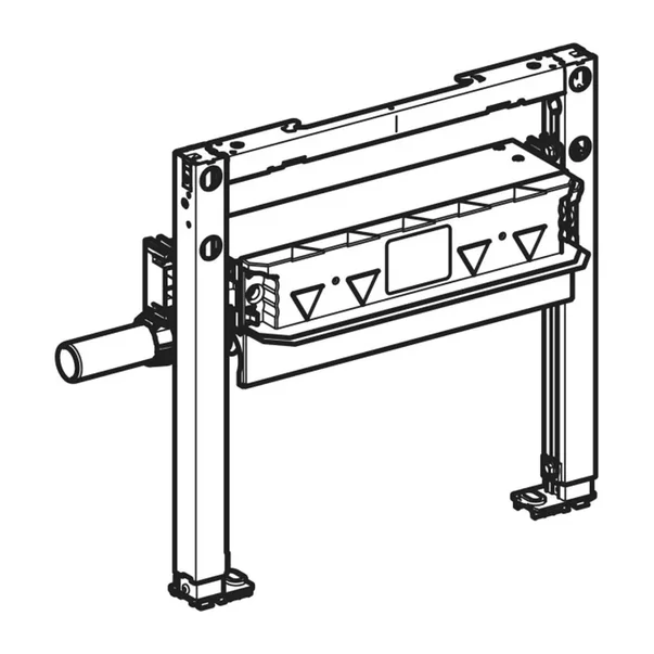 Rigola pentru dus Geberit Duofix CleanWall 50 cm cu scurgere la perete [1]