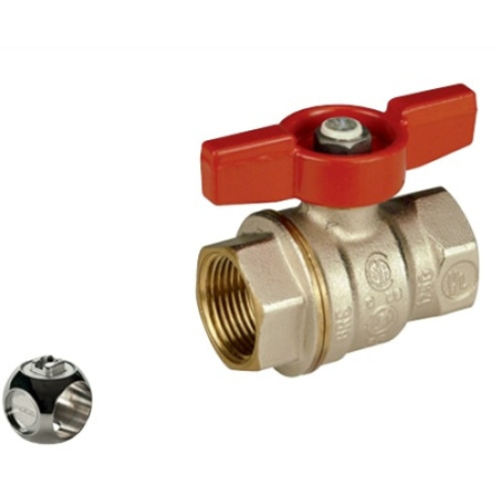 Obiecte si instalatii sanitare - Robinet 1" MM - Giacomini - "bila patrata"