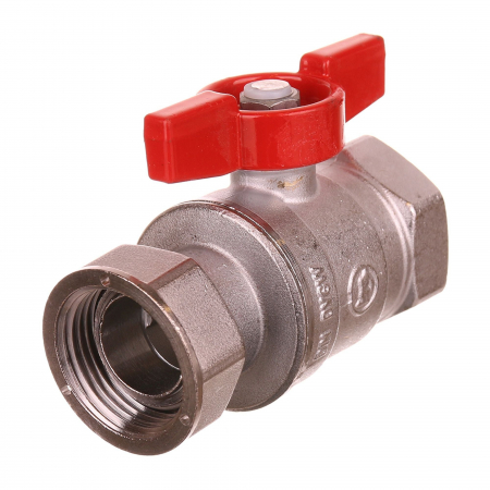 Obiecte si instalatii sanitare - Robinet apa de trecere olandez tip fluture Giacomini R251PX006, dimensiune 1", Interior - Interior, Alama