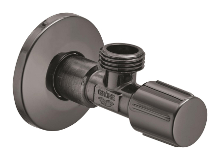 Robineti de trecere - Robinet coltar Grohe 22041A00, 1/2'' x 1/2'', neutru, lucios, grafit