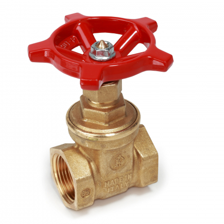 Obiecte si instalatii sanitare - Robinet cu sertar Giacomini R55Y006, 1 1/4”, din alama, filet interior, actionare manuala, pentru apa si abur, presiune 16 bar