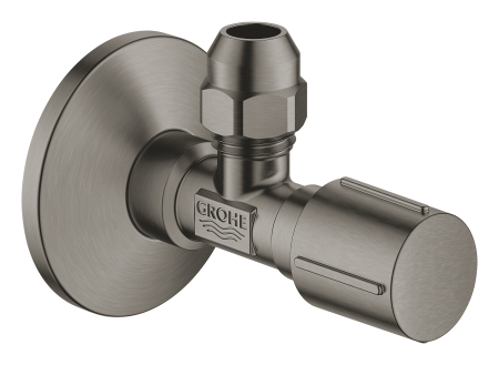 Robineti de trecere - Robinet cu ventil Grohe 22039AL0, 1/2'' x 3/8'', fara marcaj, mat, grafit
