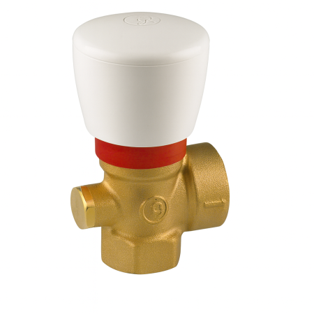 Robineti si accesorii calorifere - Robinet diferential Giacomini R147NY004, 3/4" filet interior, by-pass pentru instalatii HVAC, alama