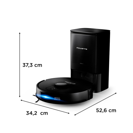 Robot de aspirare Rowenta X-Plorer Serie S135+ RR91D5WH, 5000Pa, 120 min autonomie, 2 senzori, scanare 360°, detectare obstacole, harta permanenta, recipient praf 4.5L, recipient apa 280ml, statie inc [9]