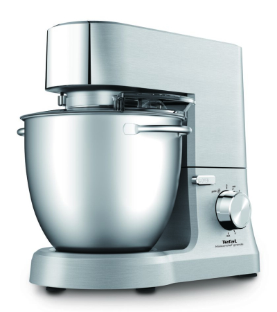 Robot de bucatarie planetar Masterchef Grande TEFAL QB813D38, 1500 W, 8 viteze, bol 6.7 l, 6 accesorii, argintiu [7]