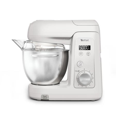 Robot de bucatarie Tefal Bake Partner+ QB540BF0, 1100 W, 4.6 L, 8 trepte de viteza, cantar incorporat, functie Pulse, functie Smart Bake Detect, tel,  [15]