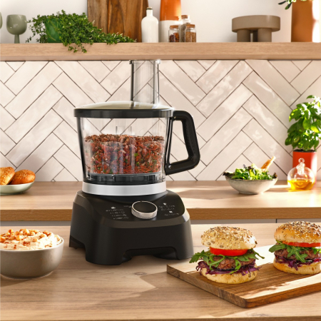 Robot de bucatarie Tefal DoubleForce 3 DO8318E0, 1000 W, 28 functii, 2 trepte viteza, functie Pulse, bol 3 L, blender 2 L, lame Powelix Life cu inveli [1]