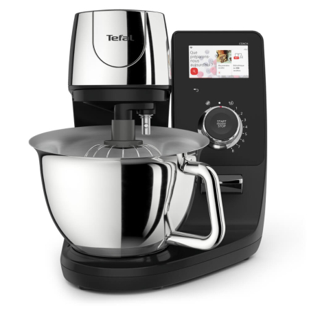 Robot de bucatarie Tefal i-Coach Touch QB950D38, 1200W, 5.5L, ecran tactil, 10 trepte de viteza, 21 programe, negru [4]