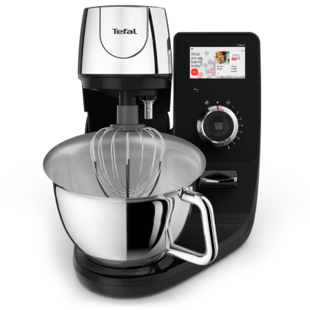 Robot de bucatarie Tefal i-Coach Touch QB950D38, 1200W, 5.5L, ecran tactil, 10 trepte de viteza, 21 programe, negru [5]