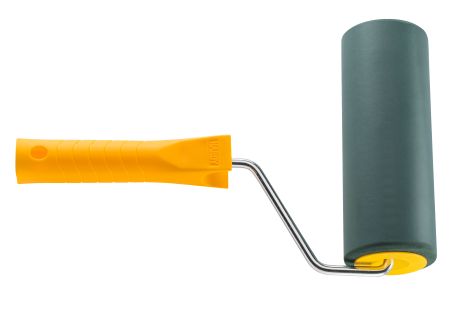 Unelte de vopsit si tencuit - Rola de presiune pentru tapet Hardy, latime 25 cm, PU 8 mm, gri, cu maner