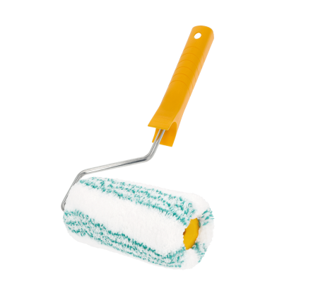 Unelte de vopsit si tencuit - Rola de vopsit fatade Hardy Eurofaza, latime 18 cm, inaltime fir 18 mm, cu maner