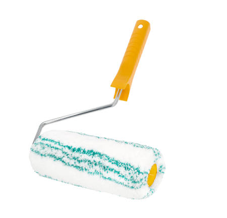 Unelte de vopsit si tencuit - Rola de vopsit fatade Hardy Eurofaza, latime 25 cm, inaltime fir 20 mm, cu maner