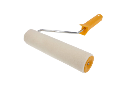 Unelte de vopsit si tencuit - Rola de vopsit Hardy Velur, latime 25 cm, inaltime fir 4 mm, cu maner