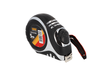 Unelte de vopsit si tencuit - Ruleta de masurat cu blocare automata Hardy PRO seria *45*, 5 m x 19 mm, ambalaj: cutie vrac