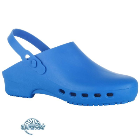 Incaltaminte protectia muncii - Saboti de protectie Safeway KG065 Calendula OB A E SRA, Bombeu de protectie, Lamela antiperforatie, Antiderapant, Marime 46/47