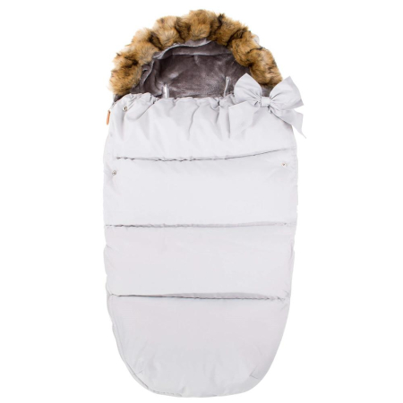 Corturi & articole camping - Sac iarna bebelusi carucior universal impermeabil fleece, 90x45 cm, protectie vant, gri
