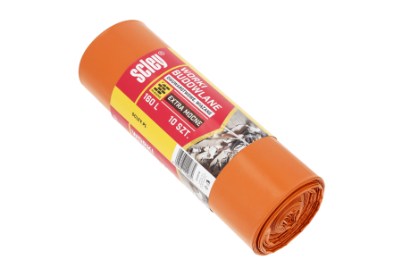 Saci de constructii Scley extra rezistenti, capacitate 160l, rola de 10 bucati, grosime 70mm, strat dublu [1]