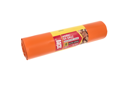 Saci de moloz Scley, capacitate 120l, rola de 10, grosime 110mm, strat dublu [3]