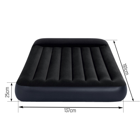 Saltea gonflabila Intex Full Dura Beam, 191x137x25 cm [6]