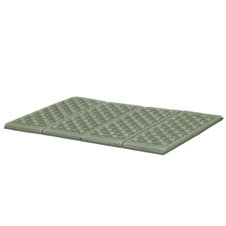 Saltea pliabila pentru sezut la camping sau picnic, spuma XPE termoizolanta, impermeabila, 40x28x1 cm, verde [7]