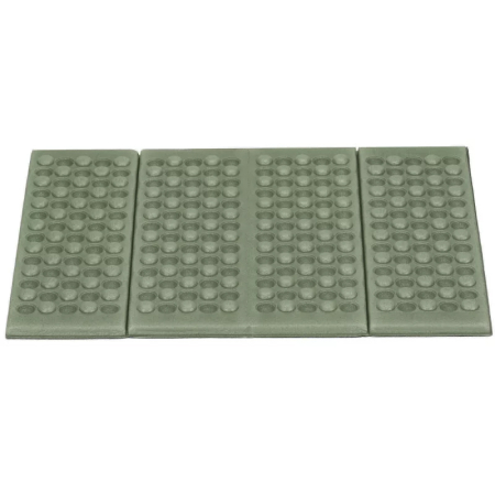 Saltea pliabila pentru sezut la camping sau picnic, spuma XPE termoizolanta, impermeabila, 40x28x1 cm, verde [2]