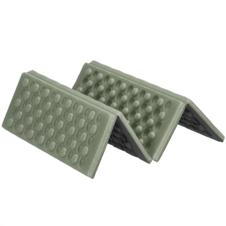 Saltea pliabila pentru sezut la camping sau picnic, spuma XPE termoizolanta, impermeabila, 40x28x1 cm, verde [9]